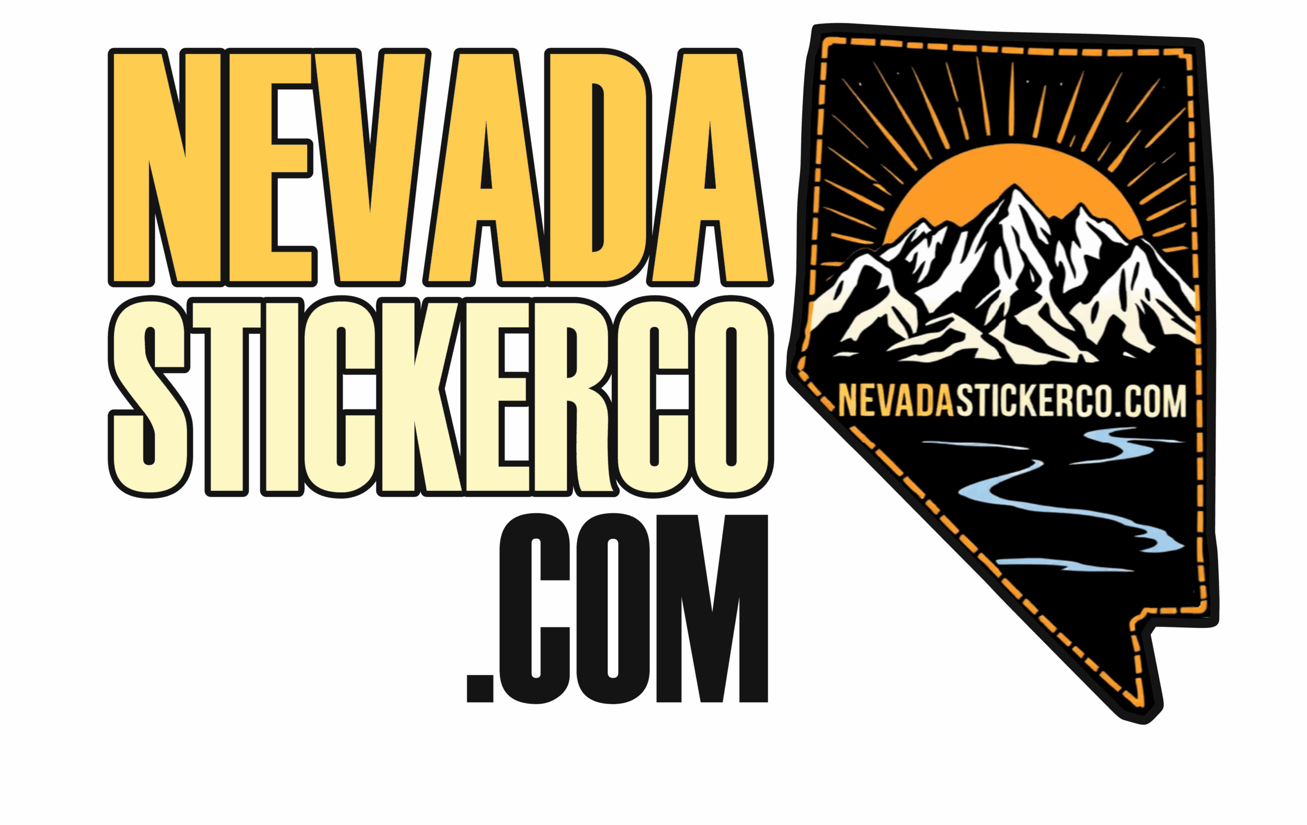 Nevadastickerco logo V4