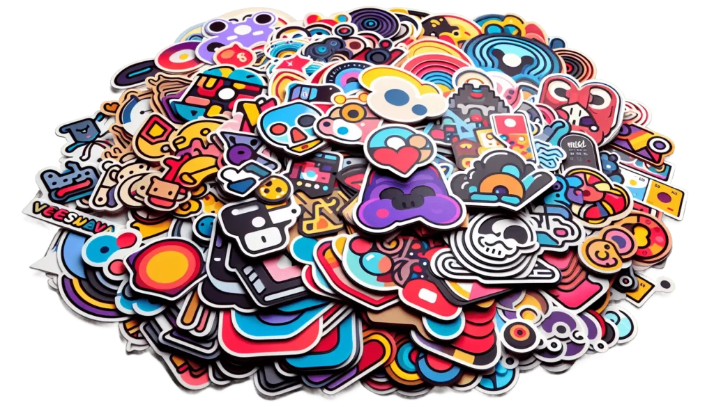 Sticker Pile